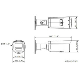 KAMERA IP HIKVISION DS-2CD2T86G2H-4I(2.8mm)(eF)/BLACK