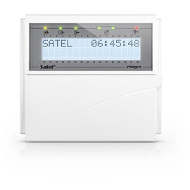 SATEL Manipulator LCD (białe podświetlenie) INT-KLCD-W