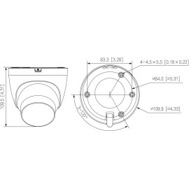 Kamera IP DAHUA IPC-HDW2449T-S-LED-0280B-PRO