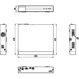 Rejestrator IP Hilook by Hikvision 4MP NVR-4CH-4MP