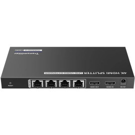 Rozgałęźnik/extender 1x4 HDMI na LAN 4K@30Hz Spacetronik SPH-RL24