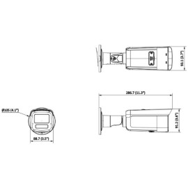 KAMERA IP HIKVISION DS-2CD2T43G2-2LI(4mm)