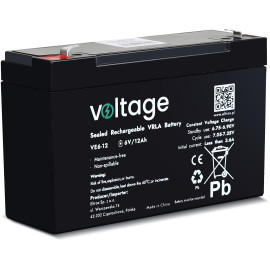 Akumulator AGM Voltage 6V 12Ah VE6-12