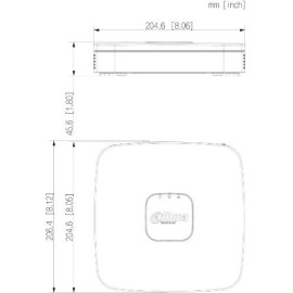 REJESTRATOR IP DAHUA NVR4104-4KS3