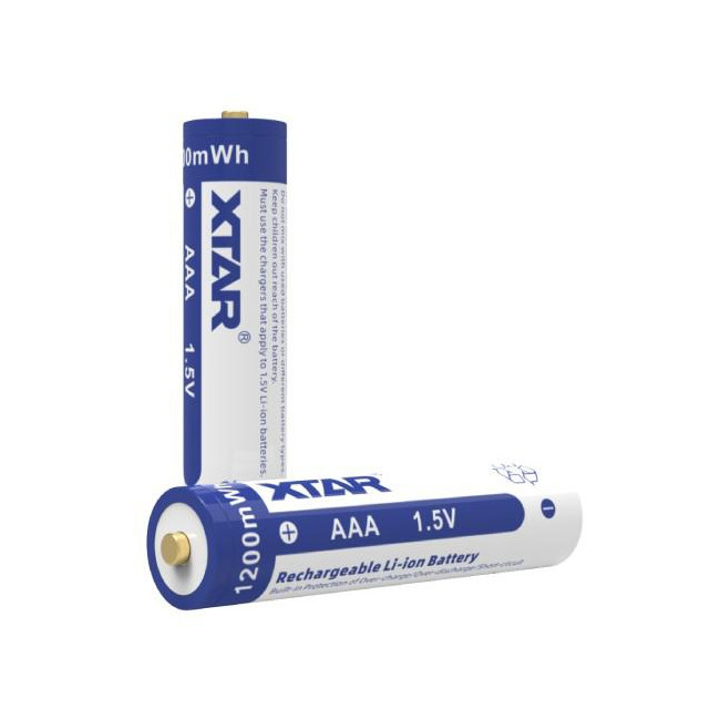 Akumulatorki R03 / AAA 1,5V Xtar 750mAh (box 4 szt.) z zabezpieczeniem