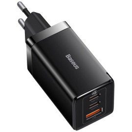 Ładowarka sieciowa Baseus GaN 5 Pro Fast Charger CCGP120201 65W 1x USB-A 2x USB-C PD 3.0 QC 4.0 + kabel USB-C