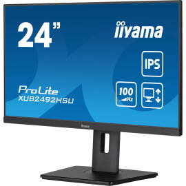 Monitor LED IIYAMA XUB2492HSU-B6 24 cale IPS HDMI DP USB 0,4ms 100Hz