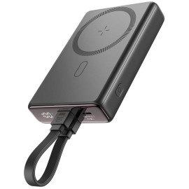 Powerbank Joyroom JR-PBM01 10000mAh 20W 1x USB-C 2x Lightning czarny + kabel