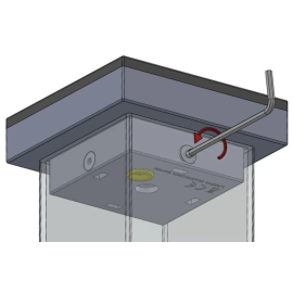 Lampa LED Proxima SŁUPKOWA SEMAFOR 12-24V AC/DC