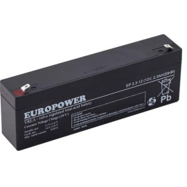 Akumulator AGM EUROPOWER serii EP 12V 2.3Ah (Żywotność 6-9 lat)