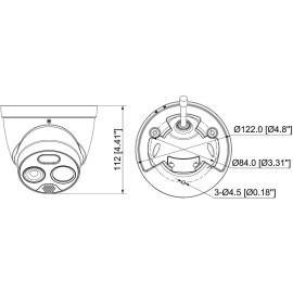 KAMERA TERMOWIZYJNA DAHUA TPC-DF1241-B3F4-S2