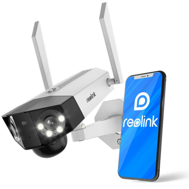 Kamera IP Reolink DUO 2 akumulatorowa bateryjna Wi-Fi 6MP LED 30m