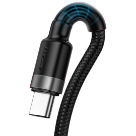 KABEL USB-A / USB-C Baseus Cafule CATKLF-PG1 100cm SuperCharge 40W 5A QC 3.0 W OPLOCIE