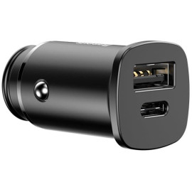 ŁADOWARKA SAMOCHODOWA Baseus Square CCALL-AS01 30W 5A 1x USB-A 1x USB-C QC 4.0+