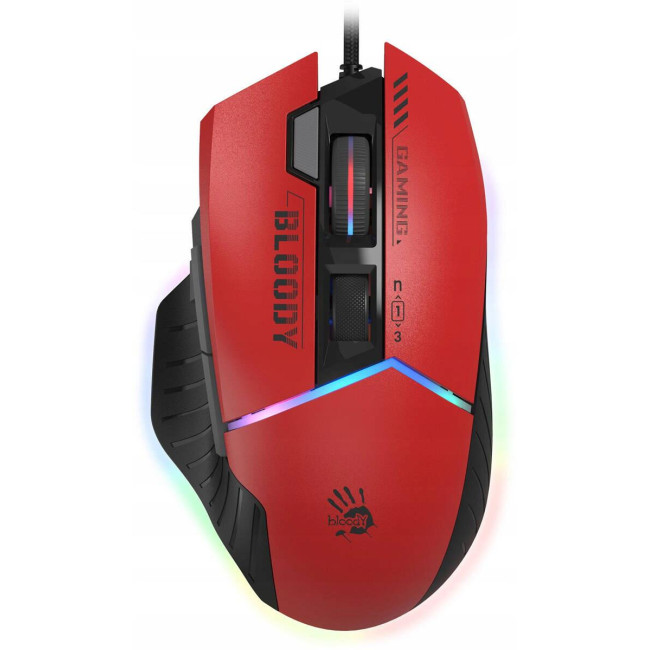 Mysz przewodowa A4tech Bloody W95 Max USB Sports Red