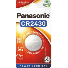 Bateria CR2430 1BL PANASONIC 3V 300mAh (1 szt.)