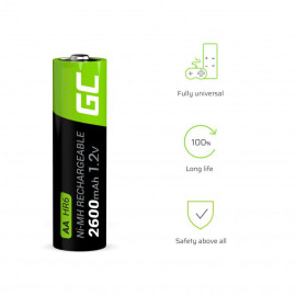 AKUMULATORKI Green Cell 2x AA HR6 2600mAh GR05