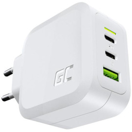 ŁADOWARKA SIECIOWA Green Cell POWERGAN 65W 2xUSB-C 1xUSB-A CHARGC08W