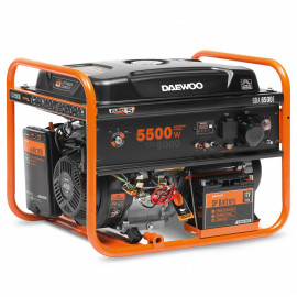 ZESTAW AGREGAT PRĄDOTWÓRCZY DAEWOO GDA 6500E 5.5kW + 2x GENERATOR OIL SAE 10W-30 DWO 600