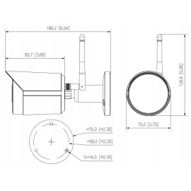 KAMERA IP DAHUA IPC-HFW1430DS-SAW-0280B