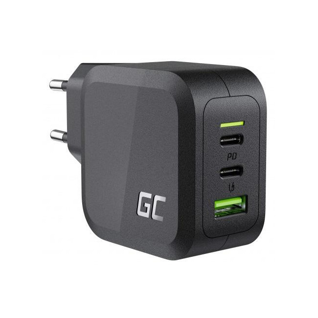 Ładowarka sieciowa Green Cell PowerGan 65W 2xUSB-C 1xUSB-A CHARGC08