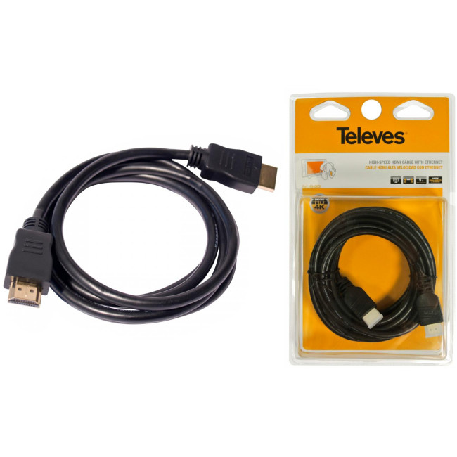 Kabel HDMI 2.0 Televes ref. 494503 5m 4K