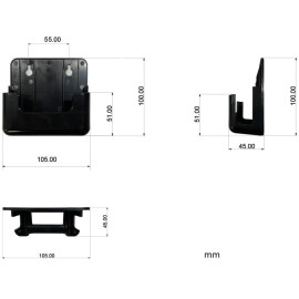 Uchwyt do tunera Ferguson Ariva T75 H.265 HEVC