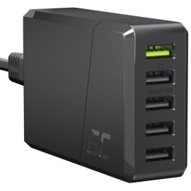 ŁADOWARKA SIECIOWA Green Cell CHARGESOURCE 5 5xUSB 52W ULTRA CHARGE CHARGC05