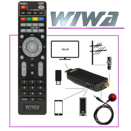 Tuner DVB-T/T2 WIWA H.265 MINI