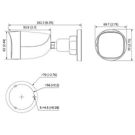 KAMERA HDCVI DAHUA HAC-HFW1500C-0280B-S2