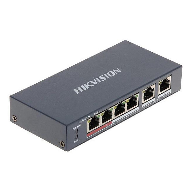 Switch POE DS-3E0106P-E/M 6-portowy HIKVISION