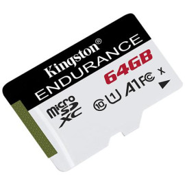 Karta pamięci microSD Kingston High-Endurance UHS-I 64GB 24/7 (rejestratory i monitoring)