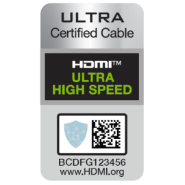 KABEL HDMI Conotech NS-002 ver.2.1 ULTRA HIGH SPEED 8K - 2m