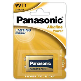 Bateria 6LR61 PANASONIC 9V Alcaline (blister 1 szt.)