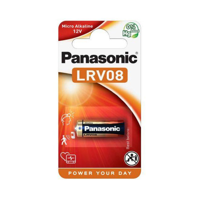 Bateria LRV08 / A23 PANASONIC (blister 1 szt.)