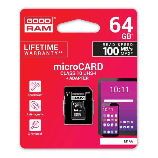 Karta pamięci microSD GOODRAM UHS-I 64GB