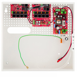 SWITCH POE 9-PORTOWY Z ZASILANIEM BUFOROWYM ATTE IPUPS-9-11-F