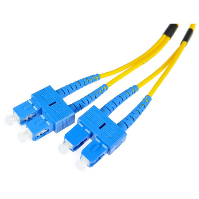 PATCHCORD ŚWIATŁOWODOWY SM SC/UPC-SC/UPC DUPLEX 5m