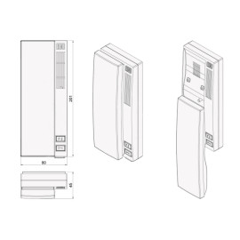 ACO INS-UP720B UNIFON - hold, 1-przycisk