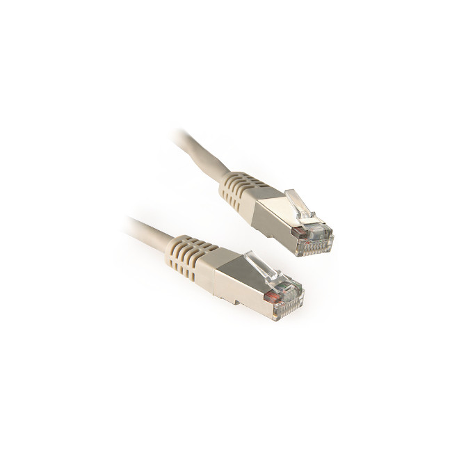 PATCHCORD KAT5E FTP 5M SZARY