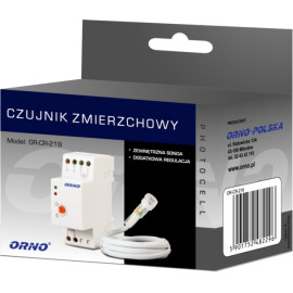 Czujnik zmierzchowy na szynę DIN ORNO OR-CR-219