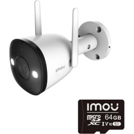 Kamera IP Imou Bullet 2 4MP IPC-F42FEP z kartą pamięci 64GB