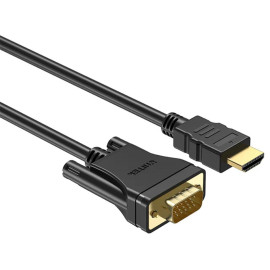 Unitek Kabel HDMI na VGA, FullHD 60Hz, 2 m